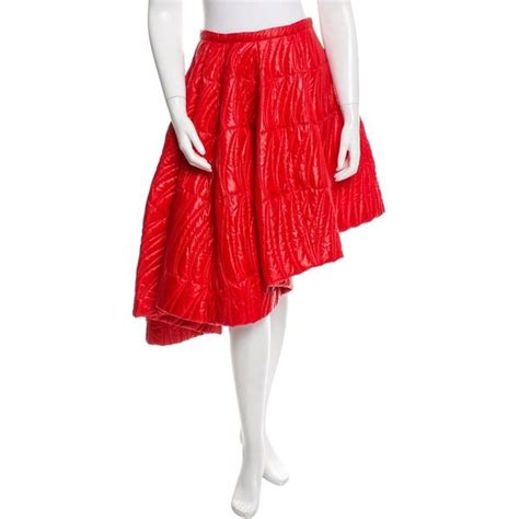 dior red skirt|authentic christian dior skirts.